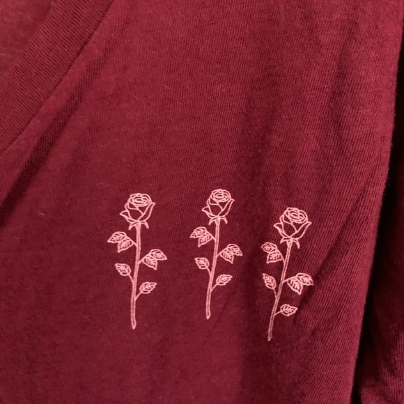 PINK Victoria’s Secret Cropped PJ TOP - Picture 3 of 5